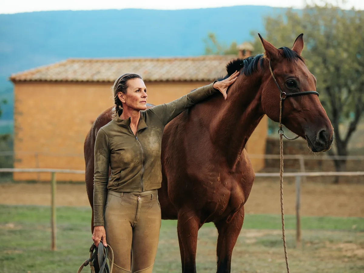 Cours d'équitation à Vivans, Loire