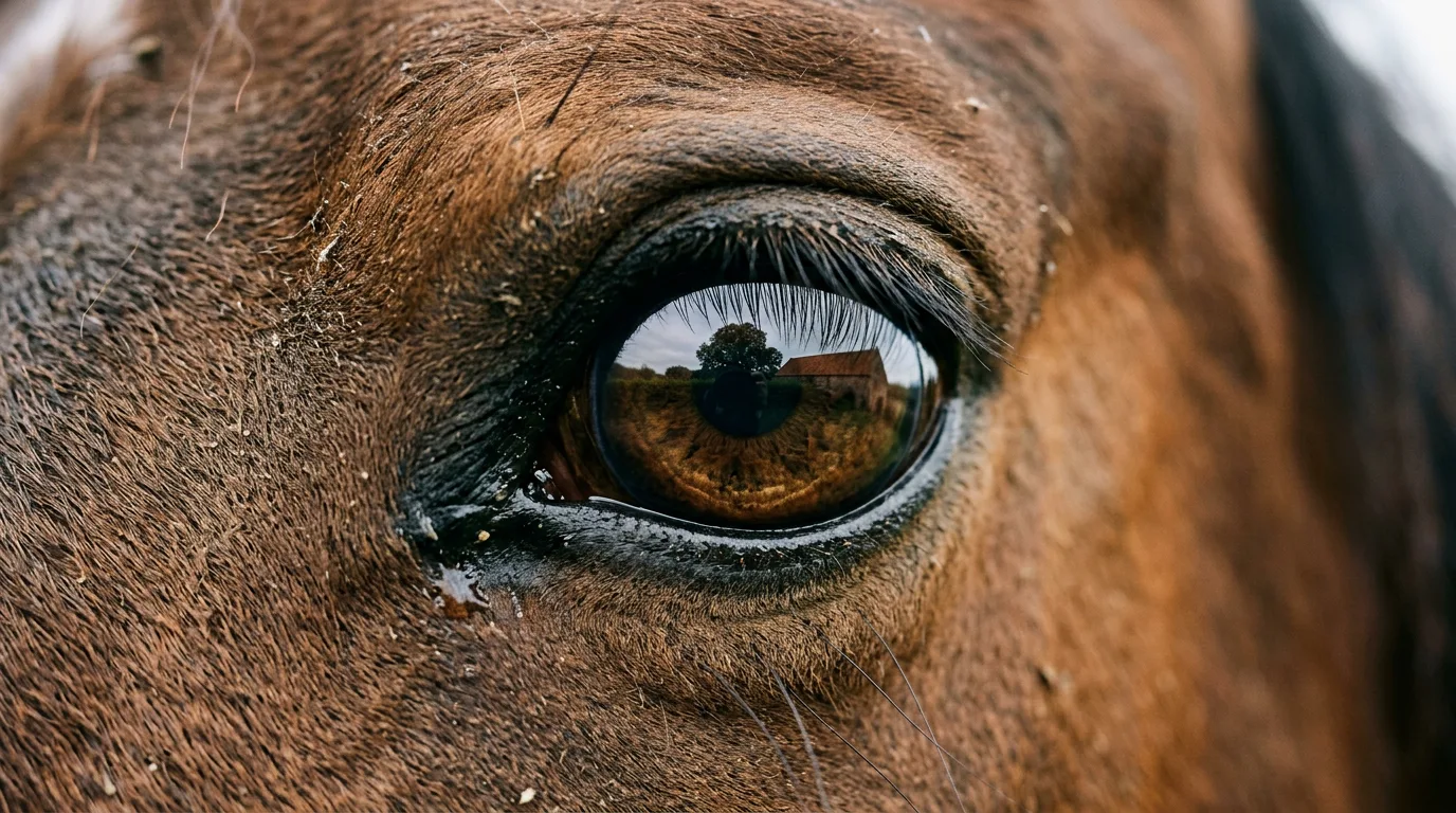 Un regard de cheval, Écurie des Dards, Vivans